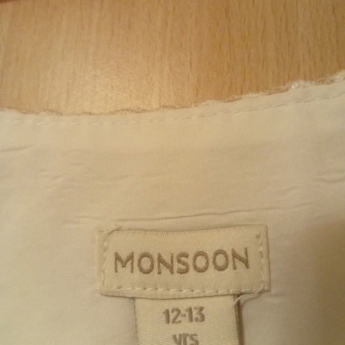 Monsoon dress for flower girl with lace and tulle, size S 12-13 years