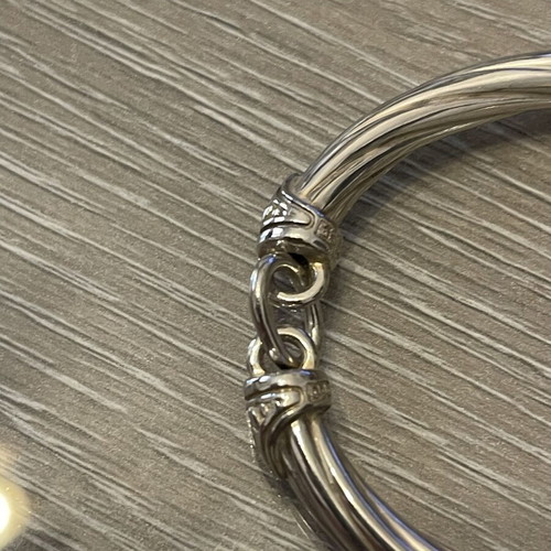 LALAOUNIS 925 silver handcuff bracelet