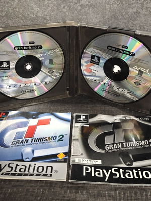 Gran Turismo 2 PlayStation 1 game, complete discs and manuals