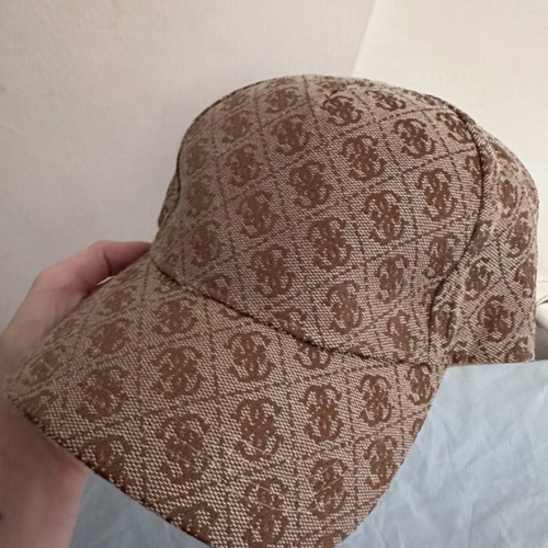 Guess jockey cap, brown, one size