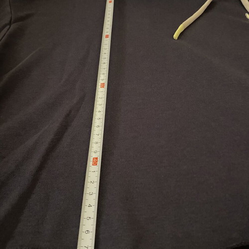 Under Armour short-sleeve hoodie like new, gray and purple, size M