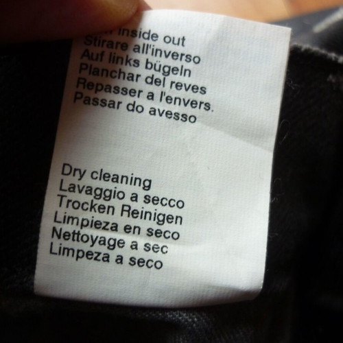 Freesoul women's waxed shiny jeans like new, black, size S