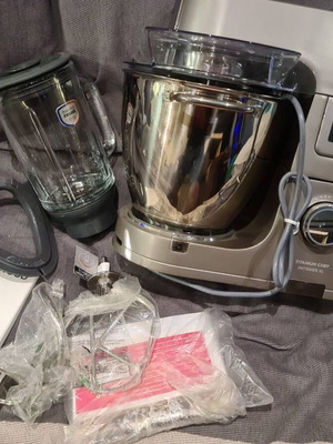 Kenwood Titanium Chef Patissier XL KWL90.124SI κουζινομηχανή, καινούργια, 1400W, 7lt