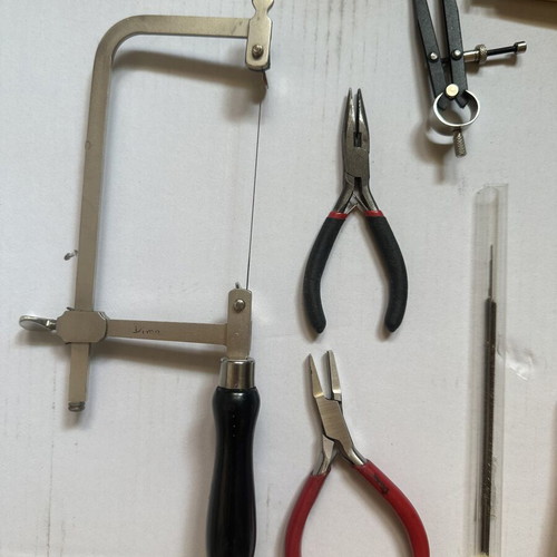 Complete silversmith and jewelry making tool set