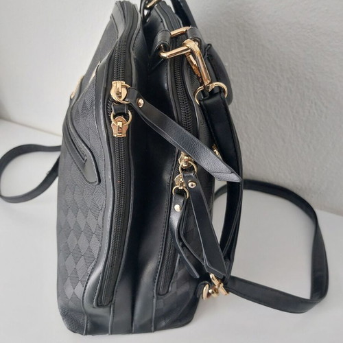 Fragola black 3-in-1 backpack used, shoulder and handbag