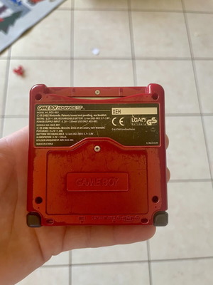 Nintendo Advance SP handheld console