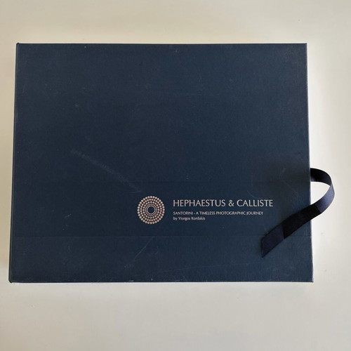 Hephaestus & Calliste: Santorini collectible book like new
