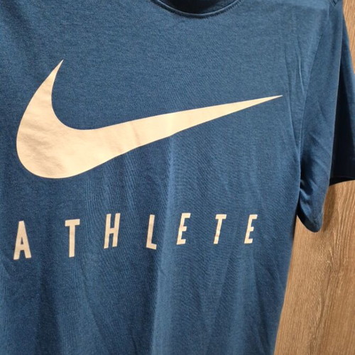 Nike cotton t-shirt like new, blue, XS