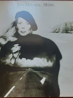 JONI MITCHELL ~ HEJIRA (Asylum, LP, αυθεντική γερμανική επανέκδοση, περιέχει το ένθετο) FOLK ROCK