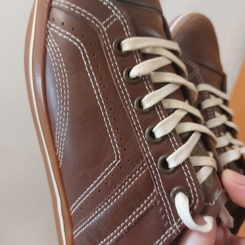 Ted Baker brown unisex lace-up shoes, size 40, sneakers