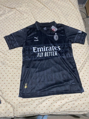 Milan special kit football jersey, deadstock, size M