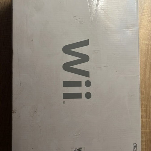 Wii console with all accessories