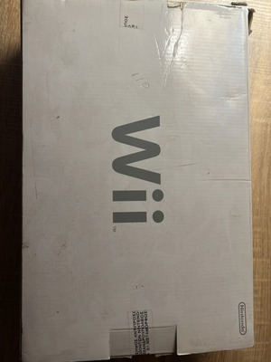Wii console with all accessories
