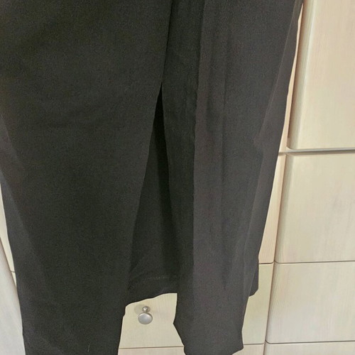 Zara black slim fitted shirt-style dress like new, size small