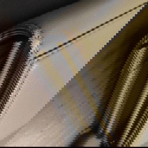 Folli Follie khaki wallet with minor wear used