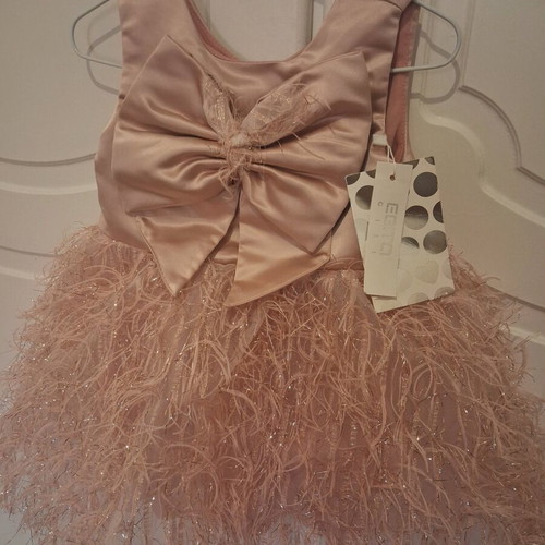 Dress new for 1-year-old girl, size 92 cm