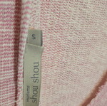 Madame Shou Shou dress like new, mako fabric, white and pink