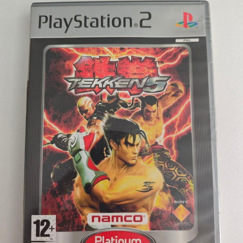 PS2 Tekken 5 Platinum used