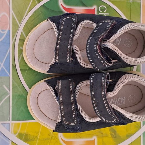 Action Boy sandals used, size 22, black