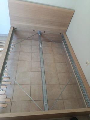Ikea Malm bed frame beige 160x200 cm