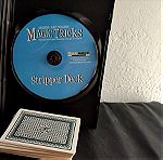  DVD για ταχυδακτυλουργικά κόλπα με τράπουλα Stripper Deck