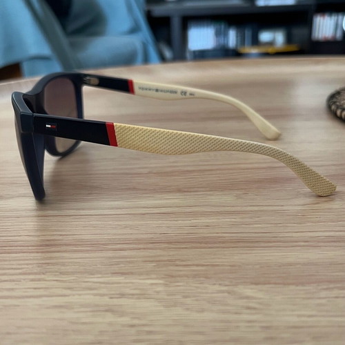 Tommy Hilfiger sunglasses used, white and blue