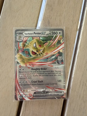 Pokemon TCG Team Rocket’s Persian ex #150 Destined Rivals new