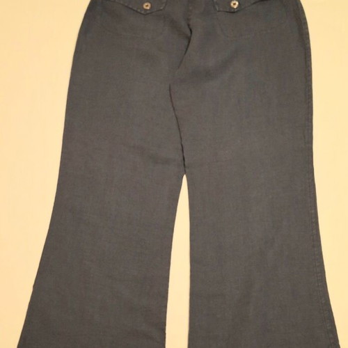 Linen pants like new, blue, size M 38 10