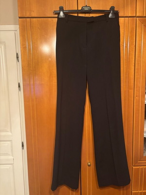Zara fabric pants black new, size S