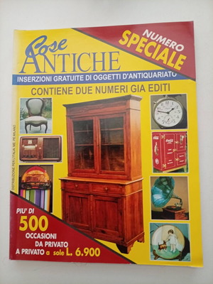 Cose Antiche Numero Speciale Vintage Italian Magazine 1991 Like New