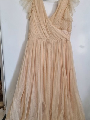 Φόρεμα τούλινο σομόν ASOS σαν καινούργιο, μέγεθος L