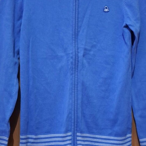 Benetton shirts pack of 3 like new, size M, blue and red