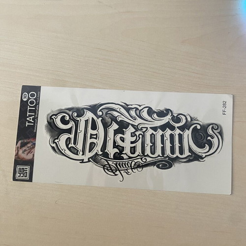 Temporary tattoos new, multiple designs