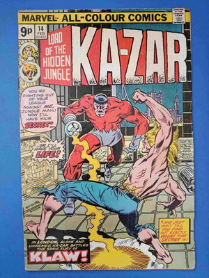 Kazar Ka-Zar Vol 2 Comic 1976 used
