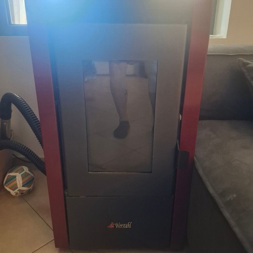 Zeus pellet stove used