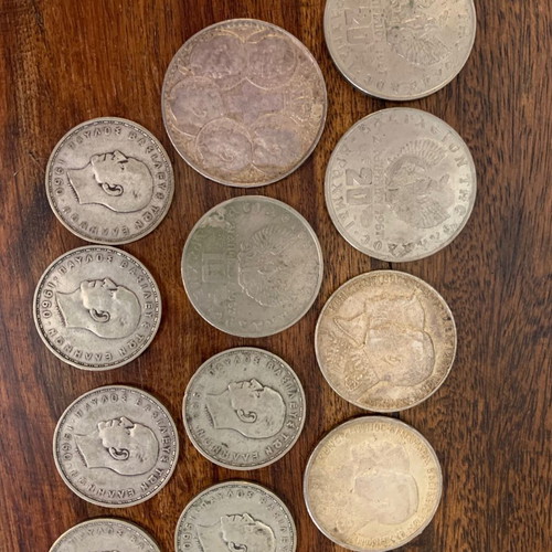 Drachma coins used 1960 - 1973, lot