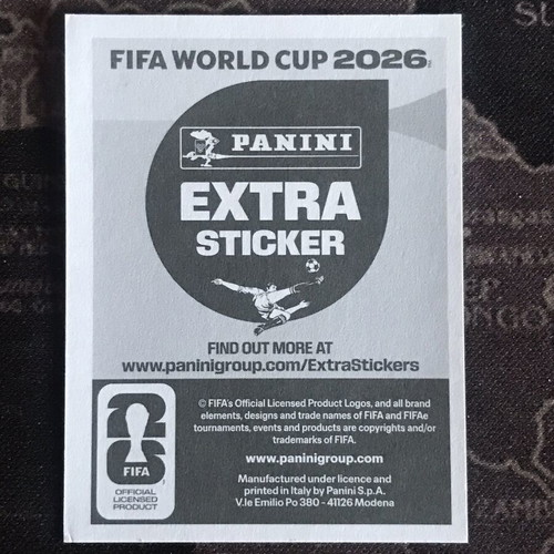 Luis Diaz extra sticker purple World Cup 2026