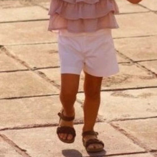 Ebita girls' set with skirt and white shorts like new