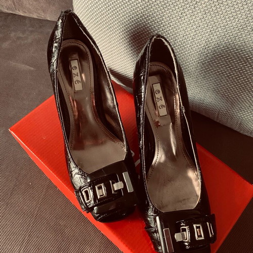 Exe pumps used, black, size 37