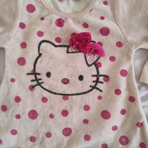 Hello Kitty baby winter blouse kids wear 38/4 used
