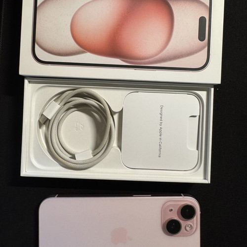 Apple iPhone 15 128GB Pink smartphone