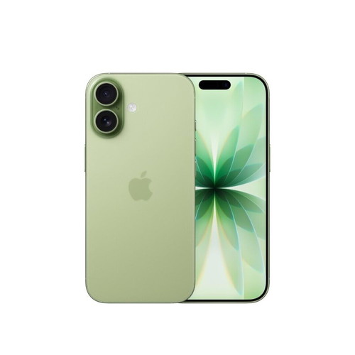 iPhone 17 sage 256GB like new, green, with 3 cases and screen protector