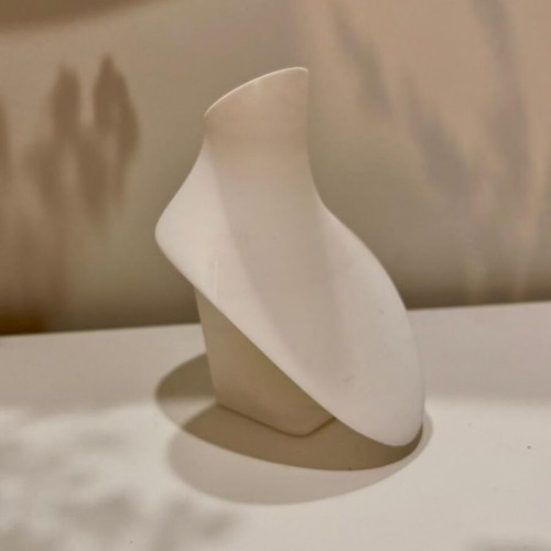 Necklace stand white 3D printed, height 16cm, new