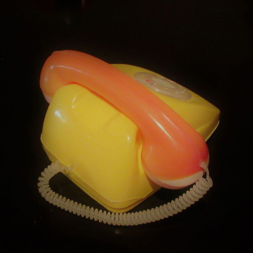 Greek Plastic Toy Telephone OTE 70s like new