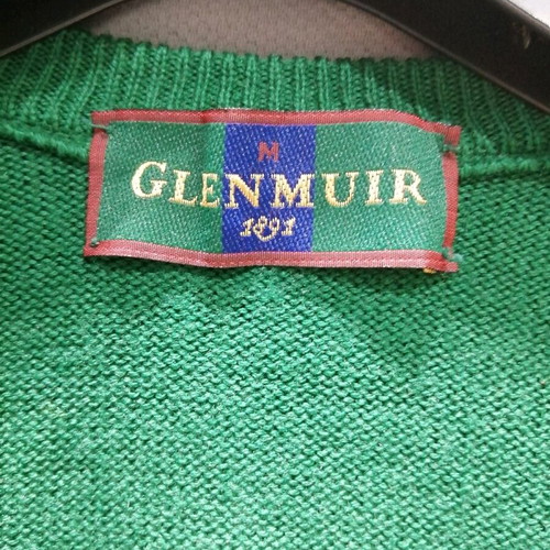 Sleeveless Wool Vest used, green, size L-XL from 1995