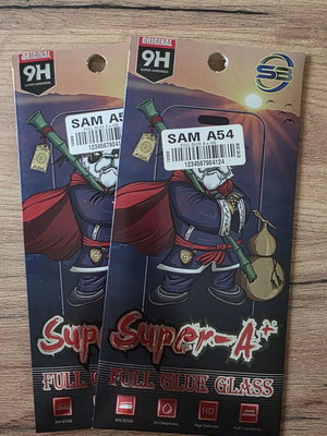 Tempered glass Samsung A54 compatible with Samsung S23 FE, like new, pack of 2