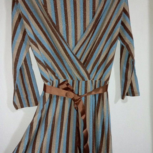 Women's long dress new, elastic, size S - M, multicolor