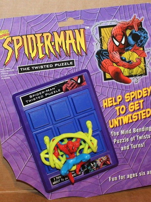 Marvel Characters 2002 Spider-Man The Twisted Puzzle new