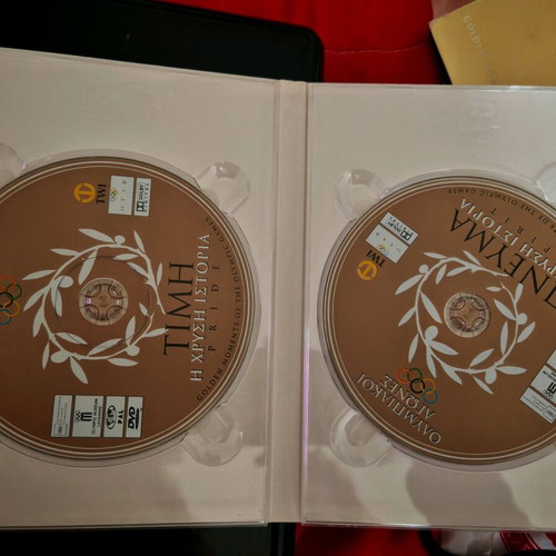 Olympic Games 4 DVD box set used, the golden history