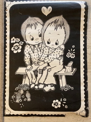 Vintage αφίσες σετ ασπρόμαυρες μεταχειρισμένες